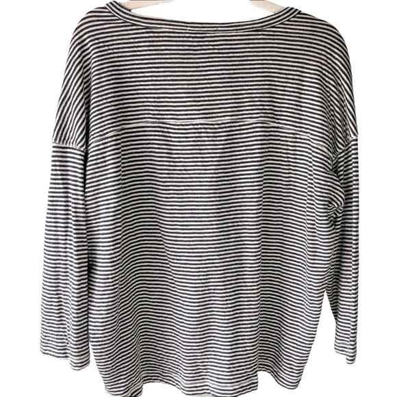 Scotch & Soda Size Medium Striped Pullover Sweatshirt Cotton Casual Knit Comfy - Picture 7 of 7